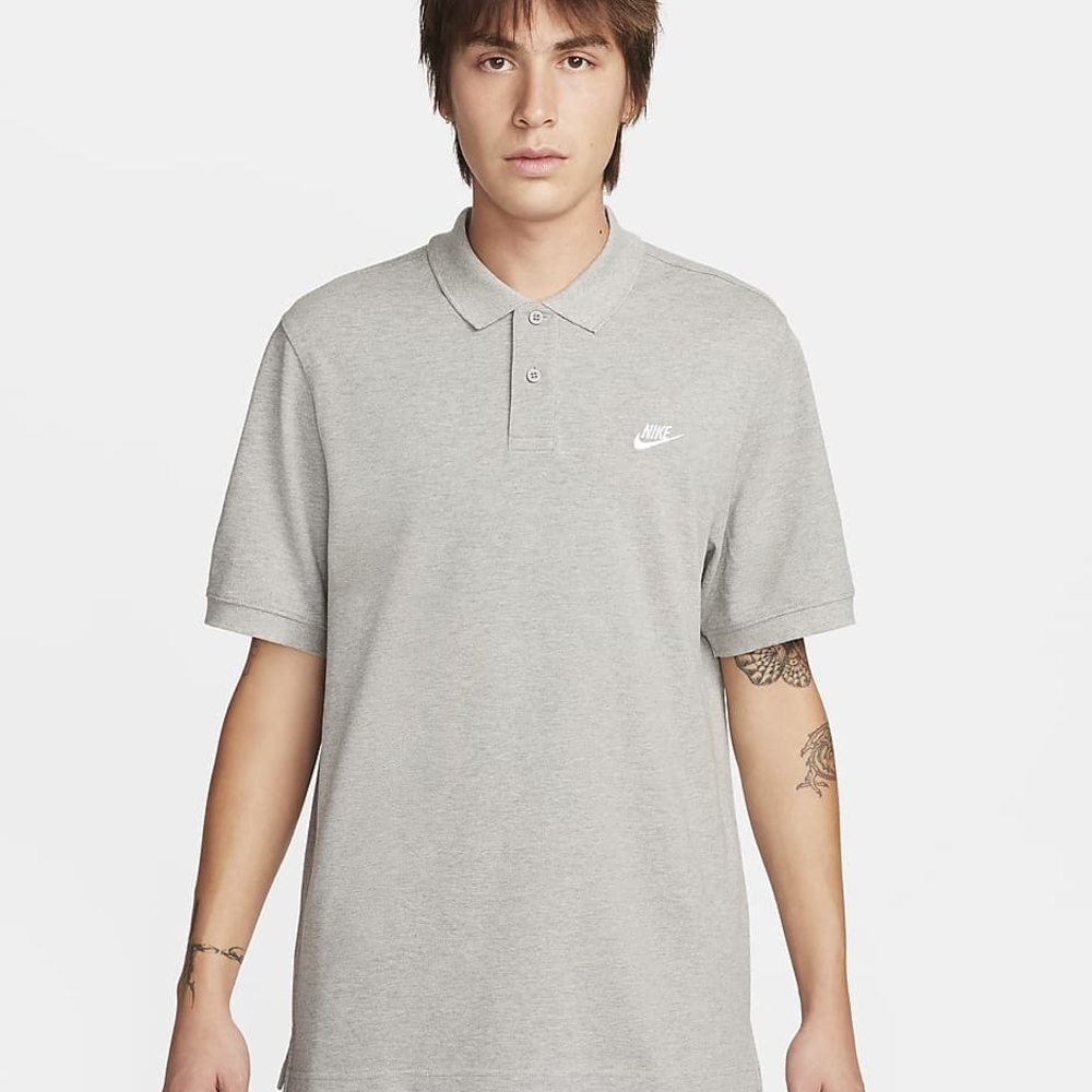 Nike Men's Gray Polo Shirt